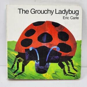 Eric Carle - Board Book - Kids Book - The Grouchy Ladybug